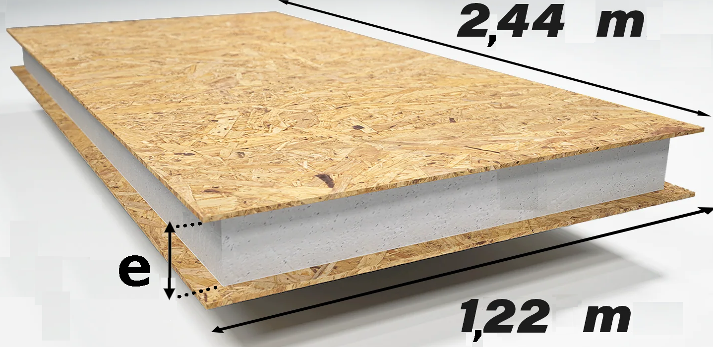 Panel SIP OSB vista 1